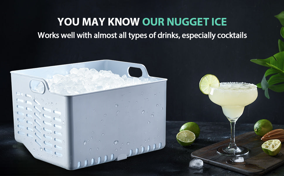  Ice Makers Countertop, Portable Ice Maker, 26lbs/24Hrs 9 Bullet Ice  Cubes Ready in 7 Mins, Self-Cleaning Function, L&S Size, with Ice Scoop and  Basket, Perfect for Party, Silver : Appliances