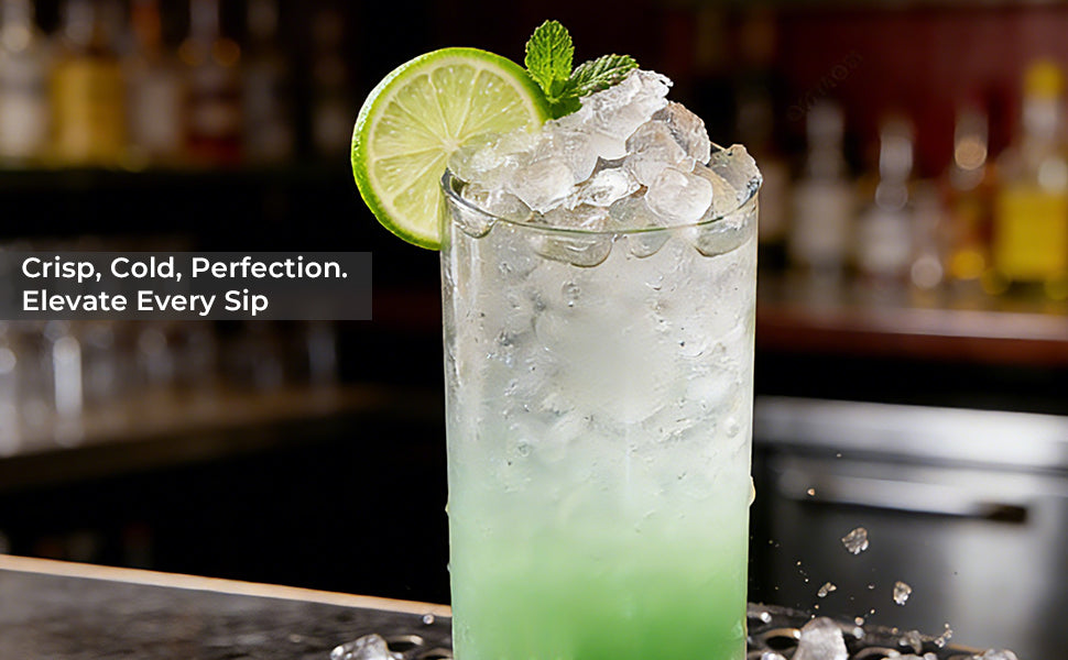 33LBS/24H Countertop Nugget Ice Maker with 1.8L Water Tank and Touch Screen