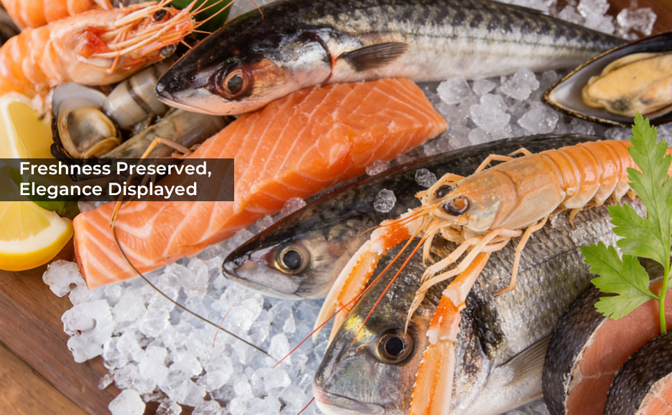 33LBS/24H Countertop Nugget Ice Maker with 1.8L Water Tank and Touch Screen