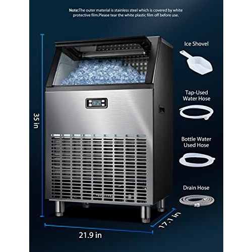Xinfei 220V Ice Maker Home Mini Small Commercial Ice Maker Bullet Ice  Renting Dormitory Low Power Fast Ice Discharge