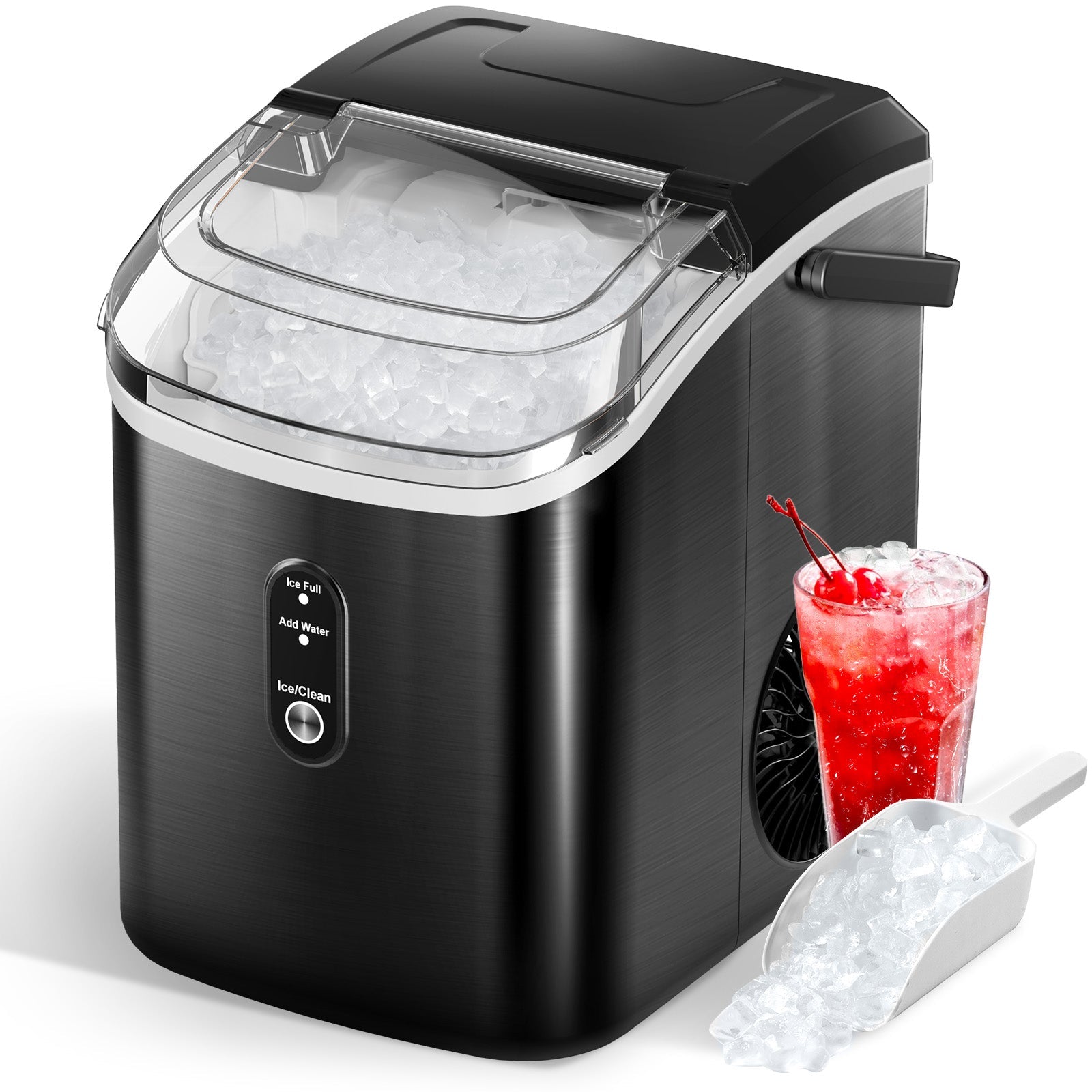 Dreamice X3 Nugget Ice Maker Machine, Countertop, Chewable Sonic